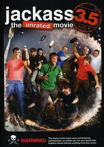 Front. Jackass 3.5: The Unrated Movie   - DVD.