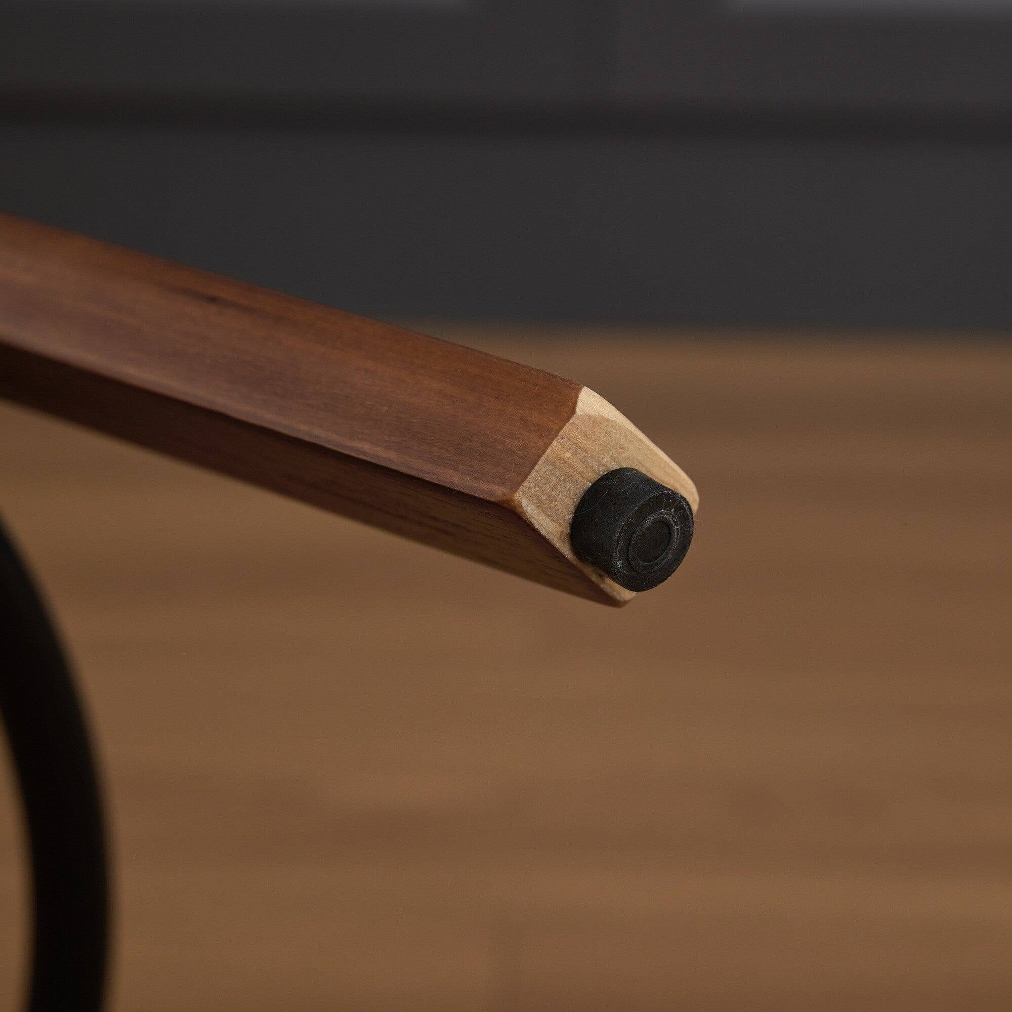 Alt View 6. Boyel Living - 26 Inch Swivel Counter Height Bar Stools Set of 2 with Walnut Bentwood Legs - Black.