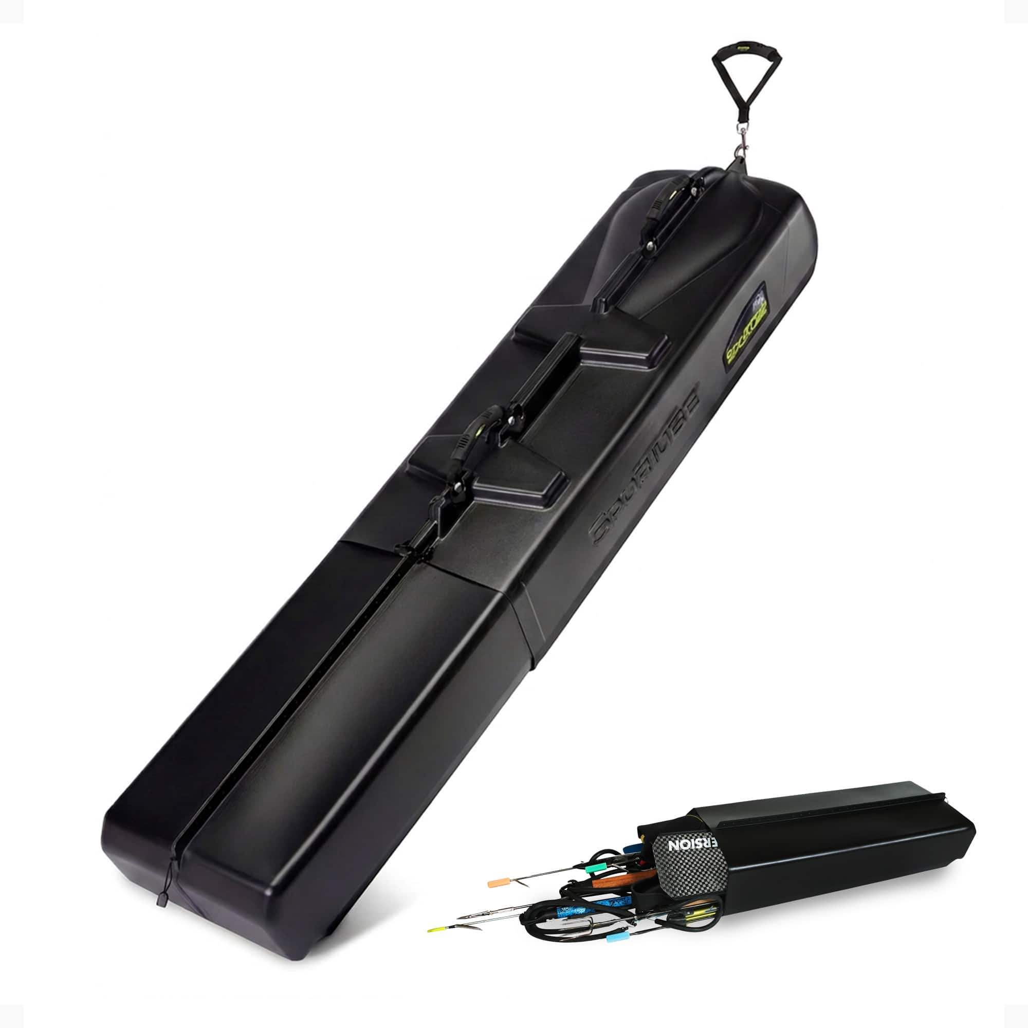 Sportube - Series 3 Multi-Sport Travel Case for Snow Sports, Spearfishing, Golf - Black