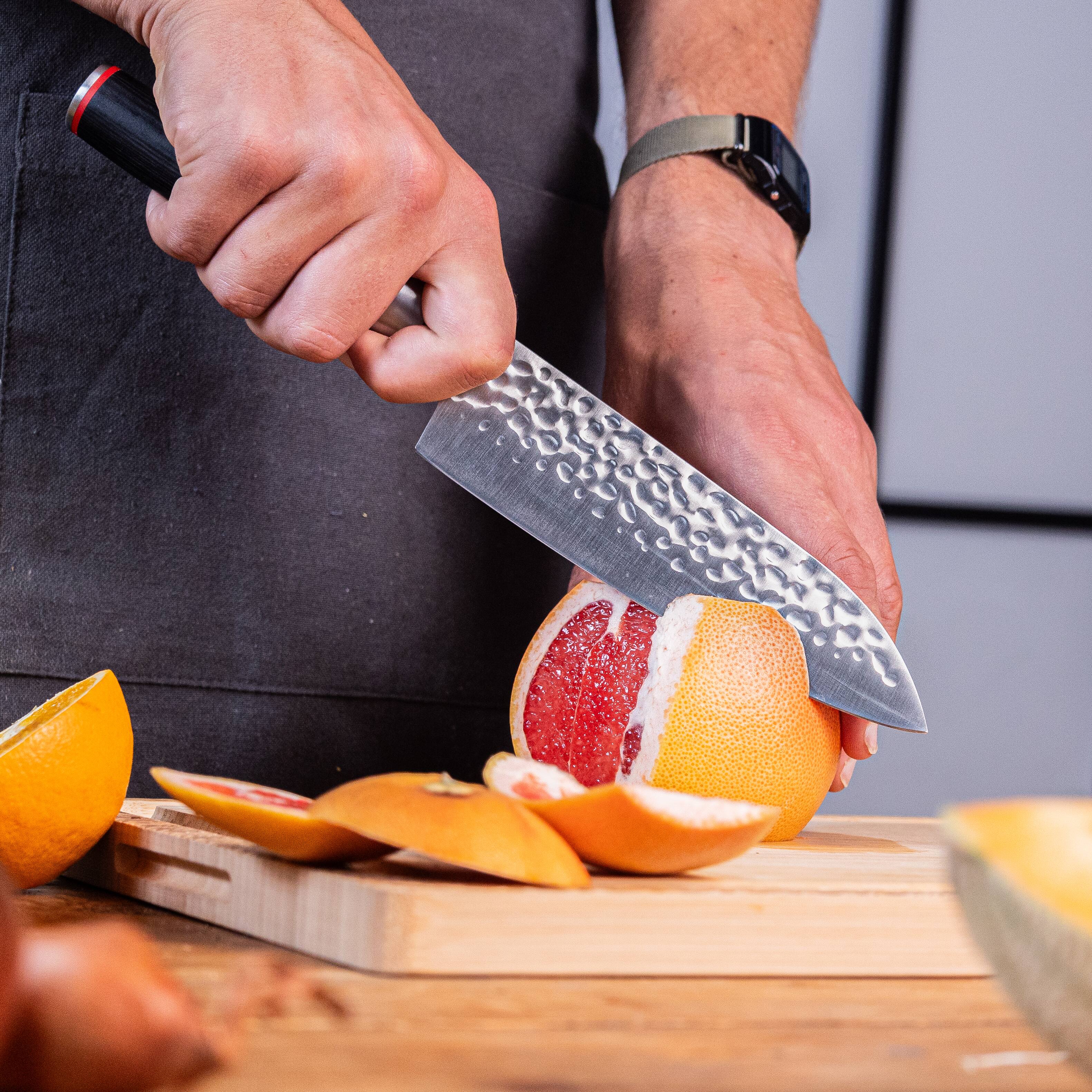 Back. KOTAI - Santoku 7-inch Multi-Purpose Kitchen Knife | PAKKA Collection.