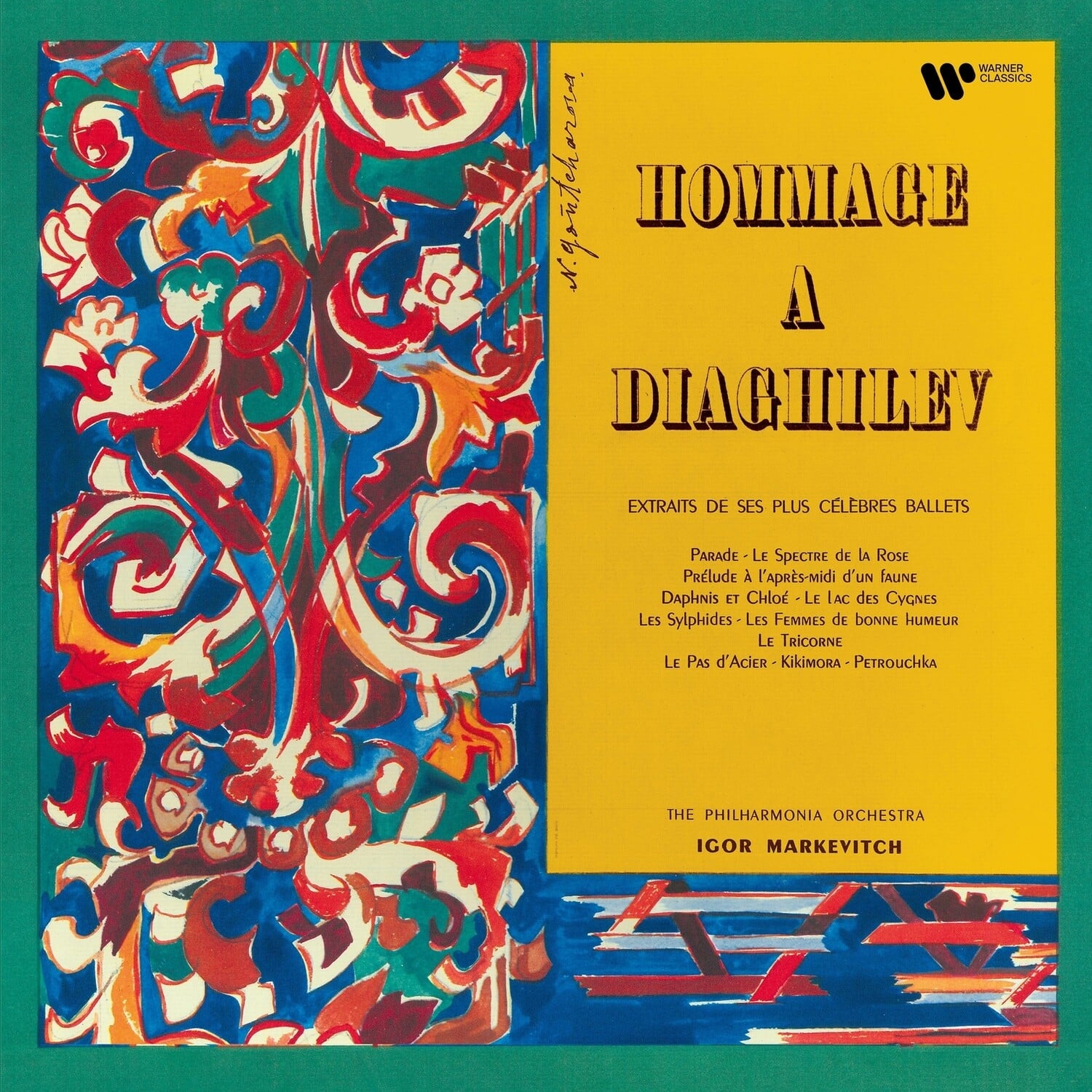 Igor Markevitch - Hommage à Diaghilev  - VINYL LP