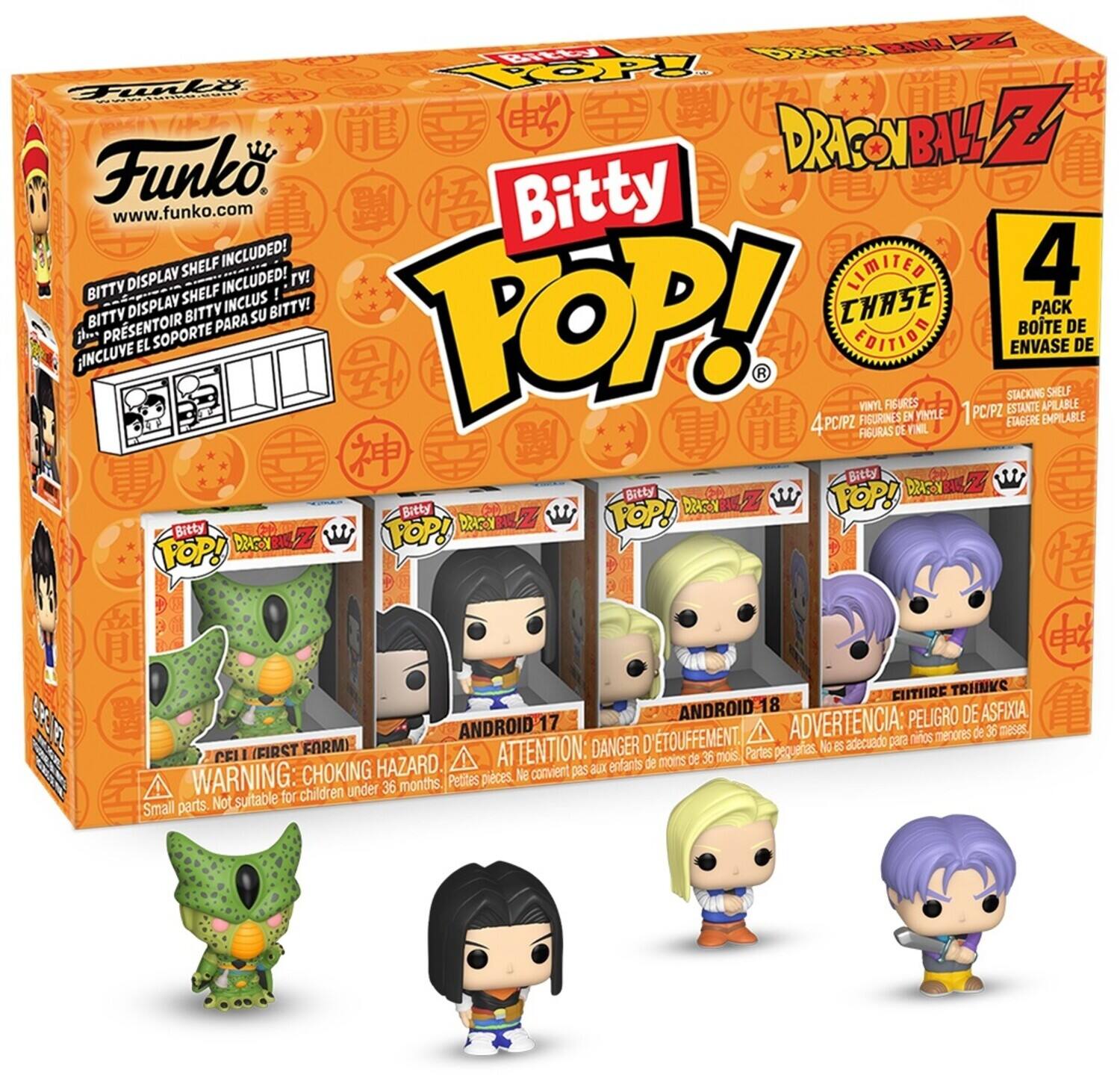 Funko pop bitty DRAGON BALL Z 海外限定 Amazon.com: Funko Pop! Bitty: Dragon Ball Z 4PK - Cell