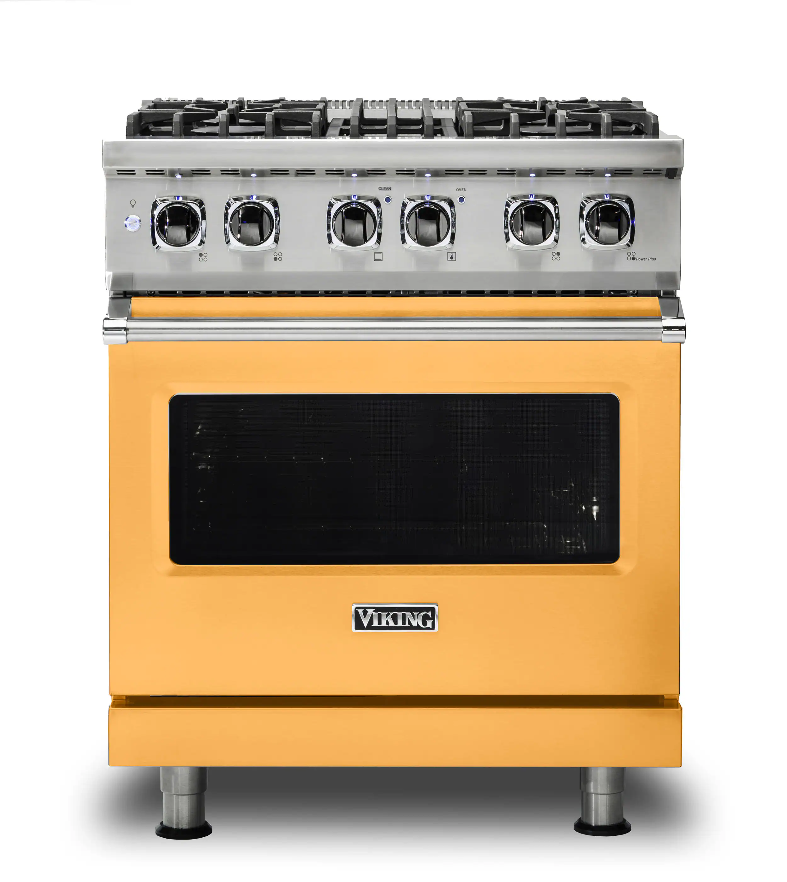 Viking - 30-Inch Dual Fuel Freestanding Range - Daffodil