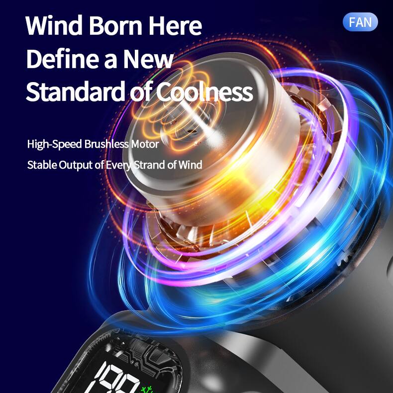 Wind Born Here  
Define a New Standard of Coolness  

FAN  

High-Speed Brushless Motor  
Stable Output of Every Strand of Wind  

100