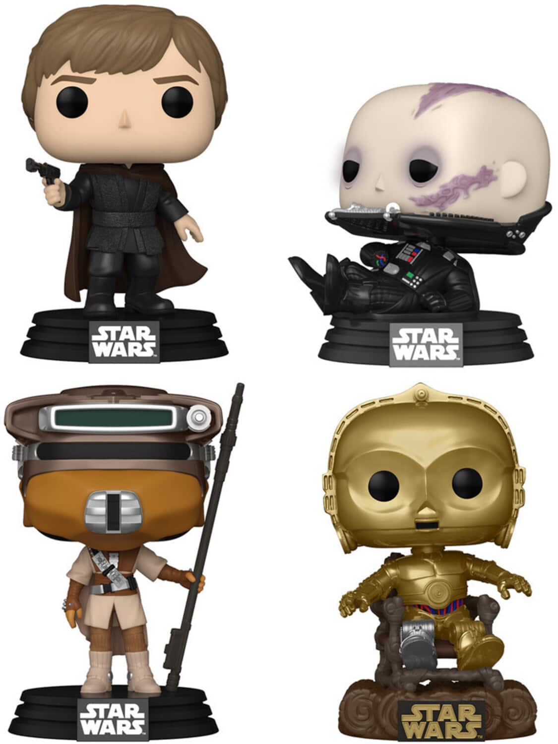 PopMarket - Funko Star Wars: Return Of The Jedi 40th Bundle 1 - COLLECTABLES - Multicolor