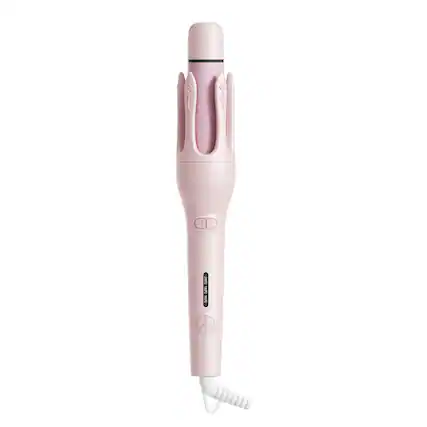 Front. Cluzine - 2-in-1 Ceramic Automatic Curling Iron, Anti-Scald, 3-Temp Control, Fast Heat, for Curling & Straightening.