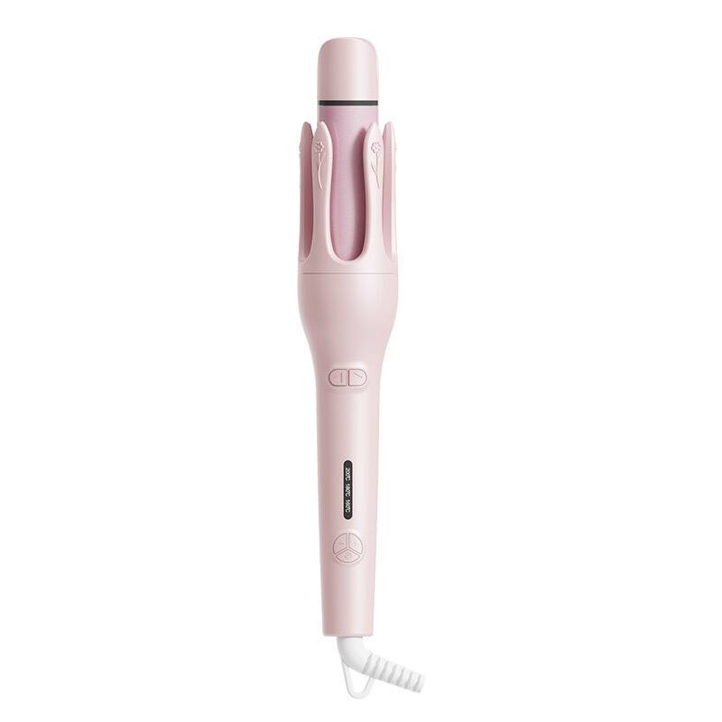 Front. Cluzine - 2-in-1 Ceramic Automatic Curling Iron, Anti-Scald, 3-Temp Control, Fast Heat, for Curling & Straightening.