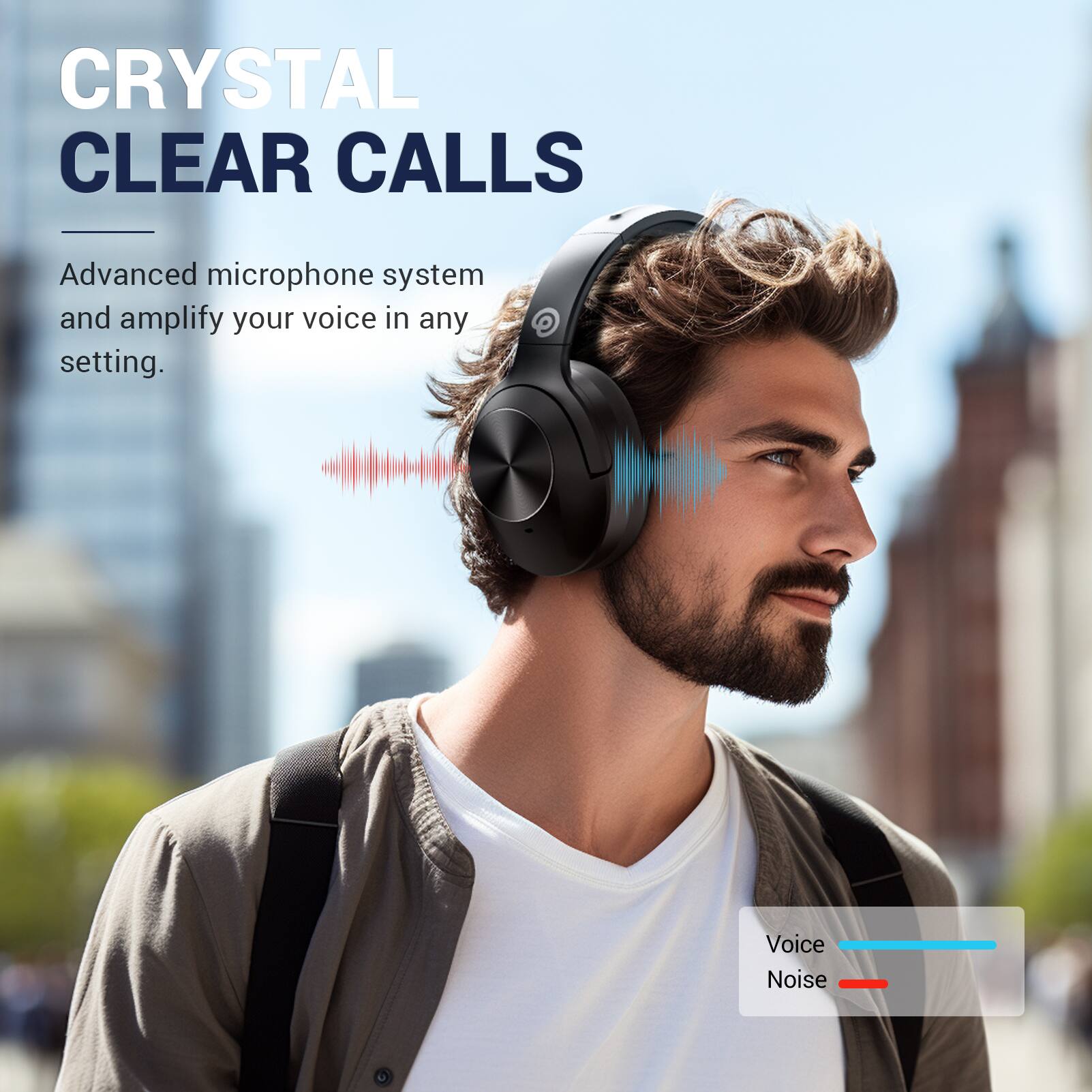 CRYSTAL CLEAR CALLS

Advanced microphone system and amplify your voice in any setting.

Voice Noise