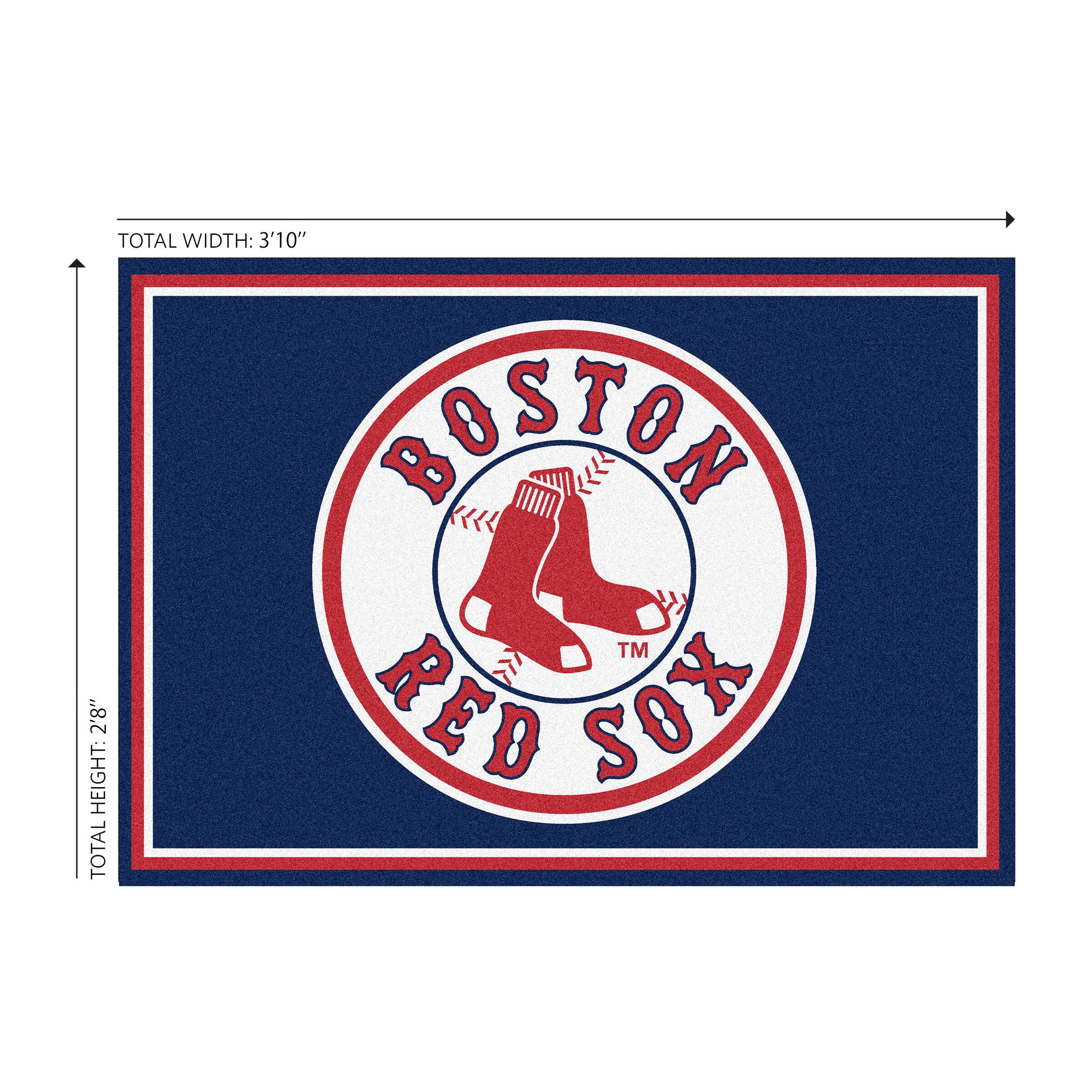 TOTAL WIDTH: 3'10"  
TOTAL HEIGHT: 2'8"  

BOSTON RED SOX™