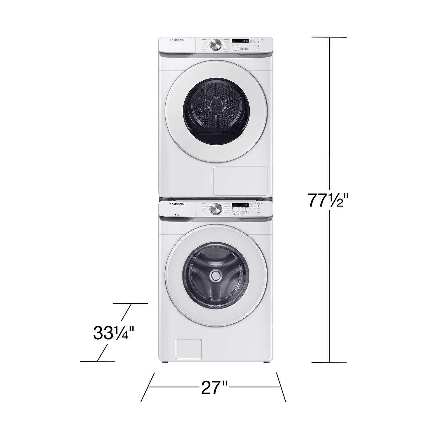 The text on the image reads: "CMSURG 771/2" 331/4" 27". This can be grouped and corrected as follows: "CMSURG 77 1/2" 33 1/4" 27".