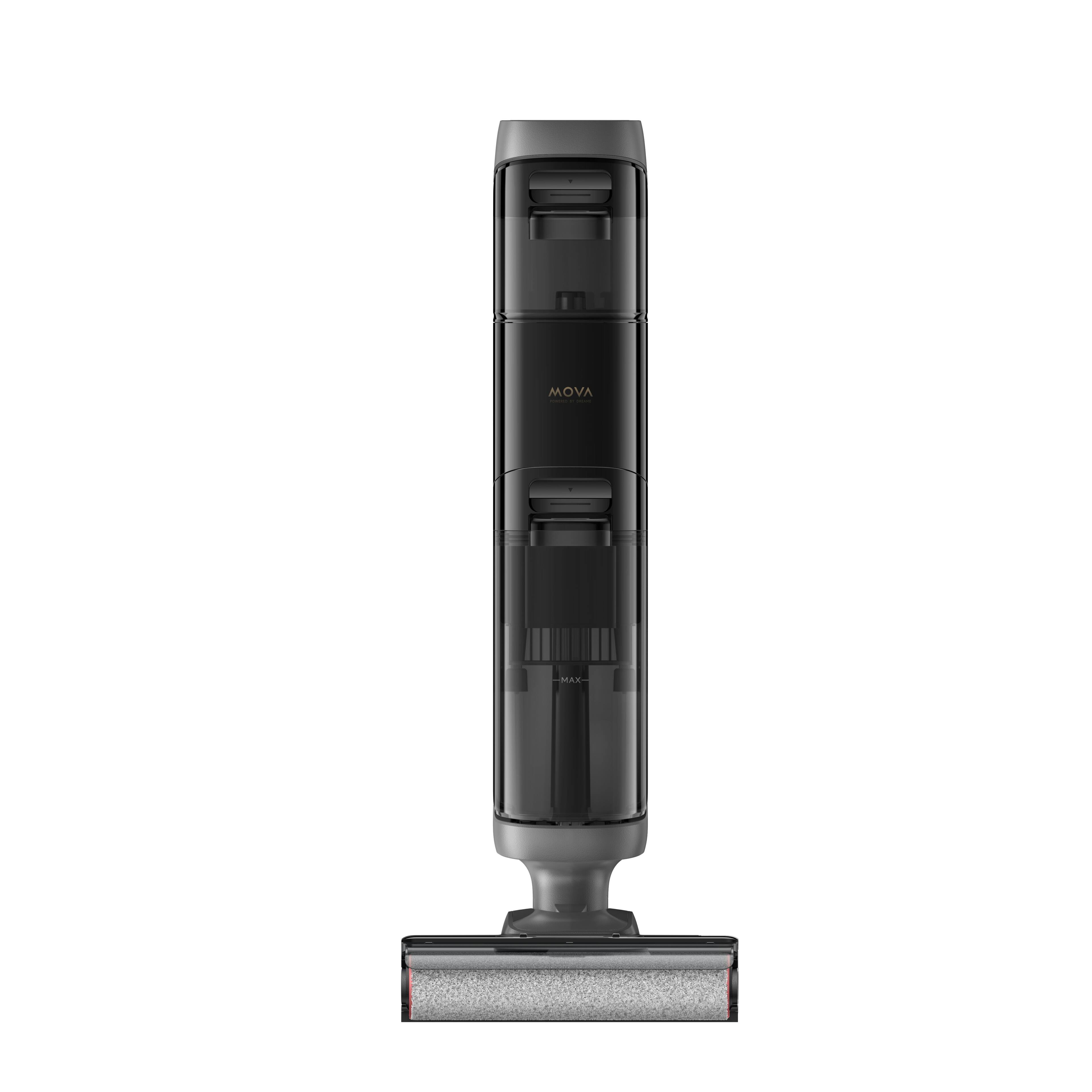 Alt View 4. MOVA - K20 Turbo Wet and Dry Cordless Vacuum, Self-Cleaning, Dual-Edge Cleaning, Anti-Tangle - Black.