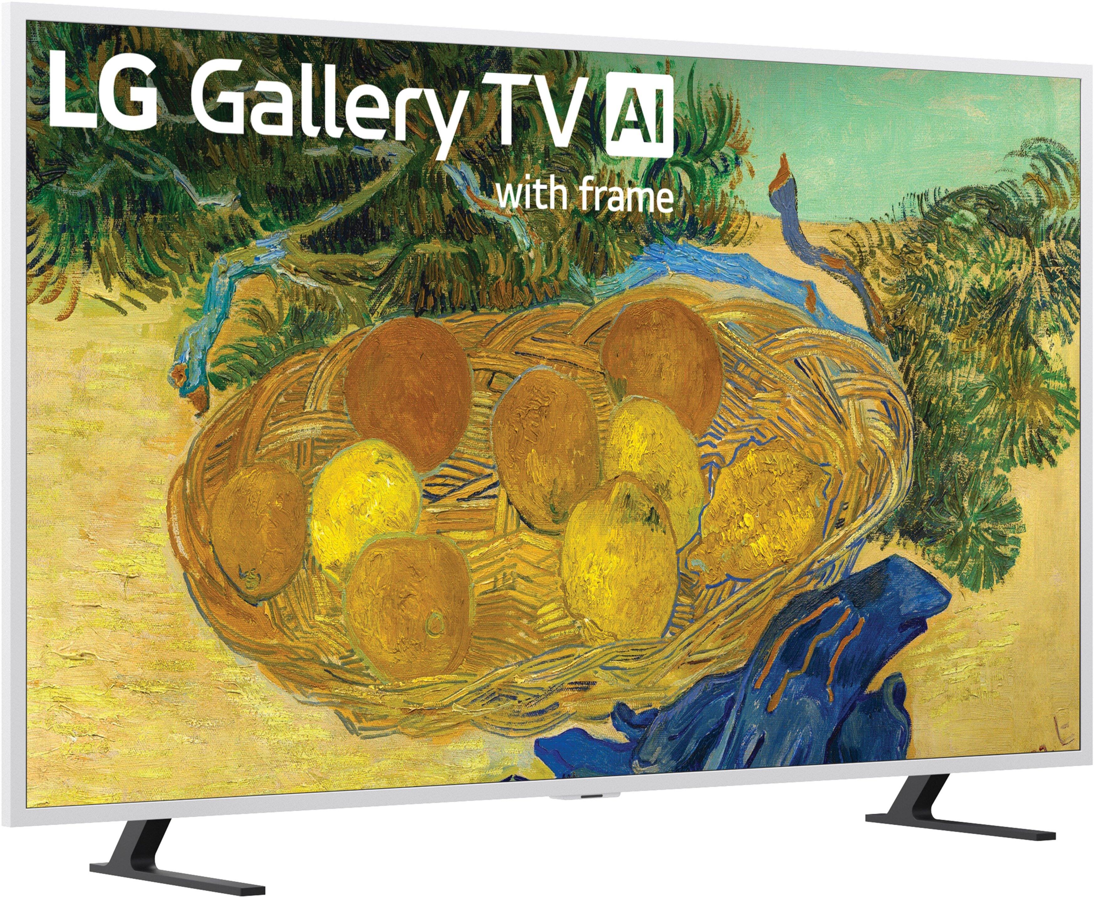 LG Gallery TV AI with frame