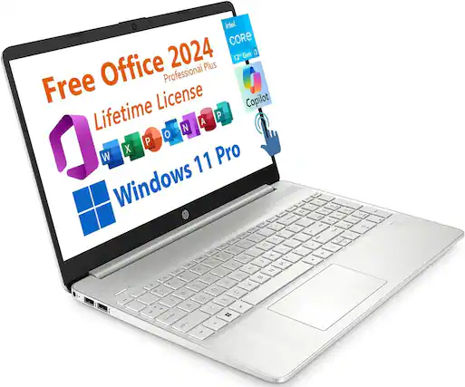 Intel Core 12th Gen i3
Free Office 2024 Professional Plus
Lifetime License
Windows 11 Pro
Copilot
