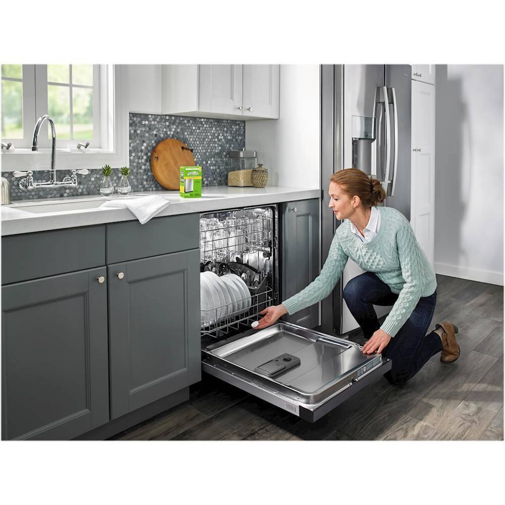 Alt View 12. Affresh - Dishwasher Cleaner - Yellow.