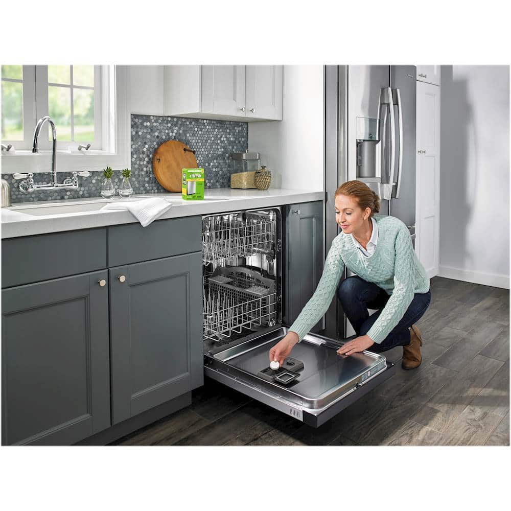 Alt View 13. Affresh - Dishwasher Cleaner - Yellow.