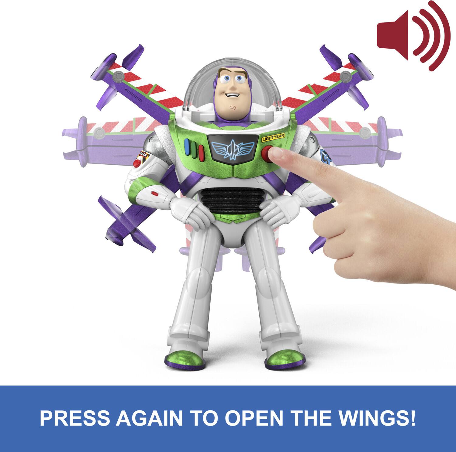 MR 0 LIGHTYEAR PRESS AGAIN TO OPEN THE WINGS!