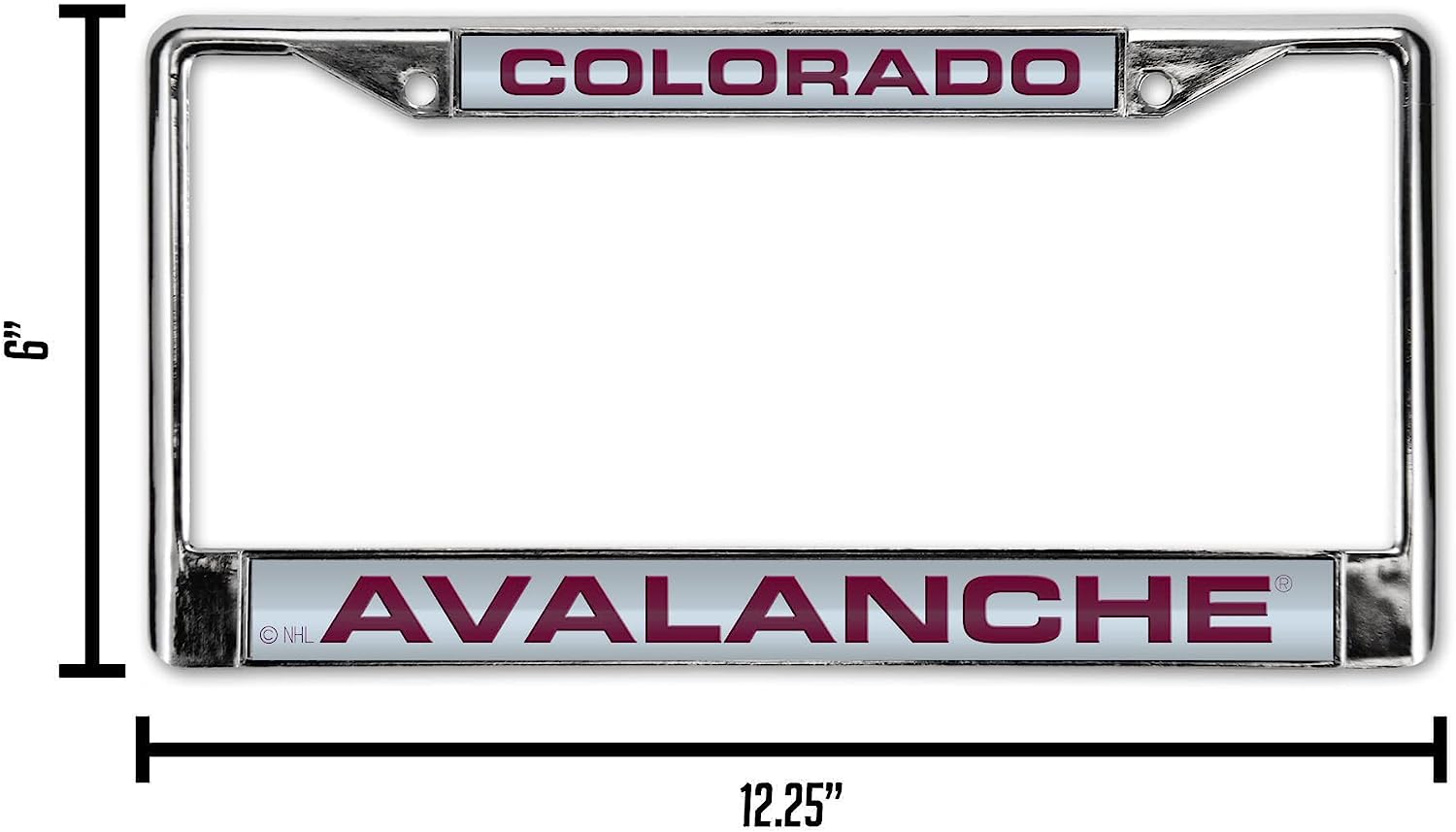 COLORADO  
AVALANCHE  
NHL  

12.25"