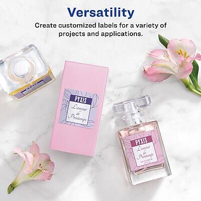 Versatility  
Create customized labels for a variety of projects and applications.  

PYXIS  
L'Amour de Printemps  

PYXIS  
L'Amour de Printemps