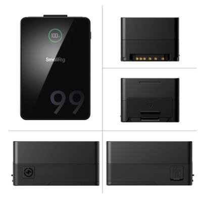 Smallrig VB99 Pro Mini V Mount Battery (Black, 4292) – 99Wh Smallrig VB99 Pro Mini V Mount Battery (Black, 4292) – 99Wh