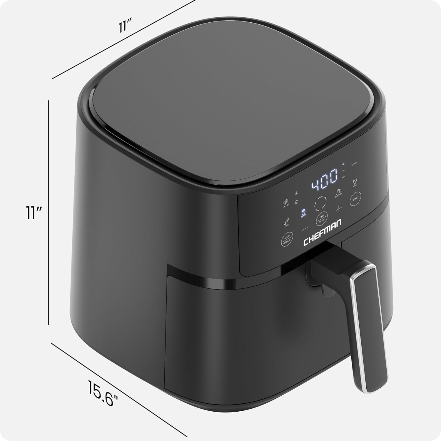 TurboFry Touch 6 Qt Digital Air Fryer - Thumbnail 4