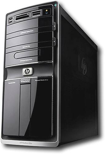 Angle Standard. HP - Refurbished Pavilion Elite Desktop with AMD Phenom™ II X4 Processor.