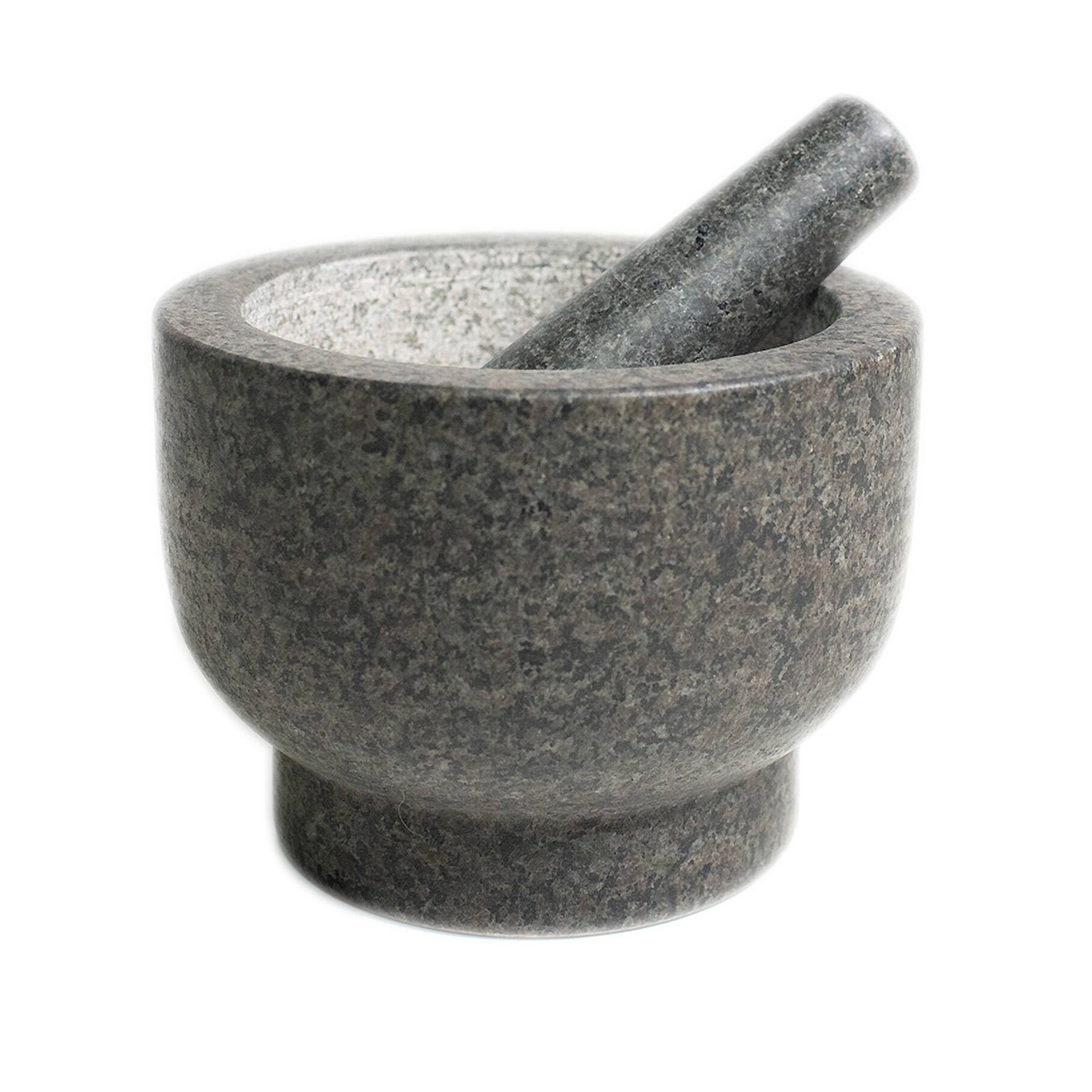 Front. Cilio - Goliath Granite Mortar And Pestle Set - Green.