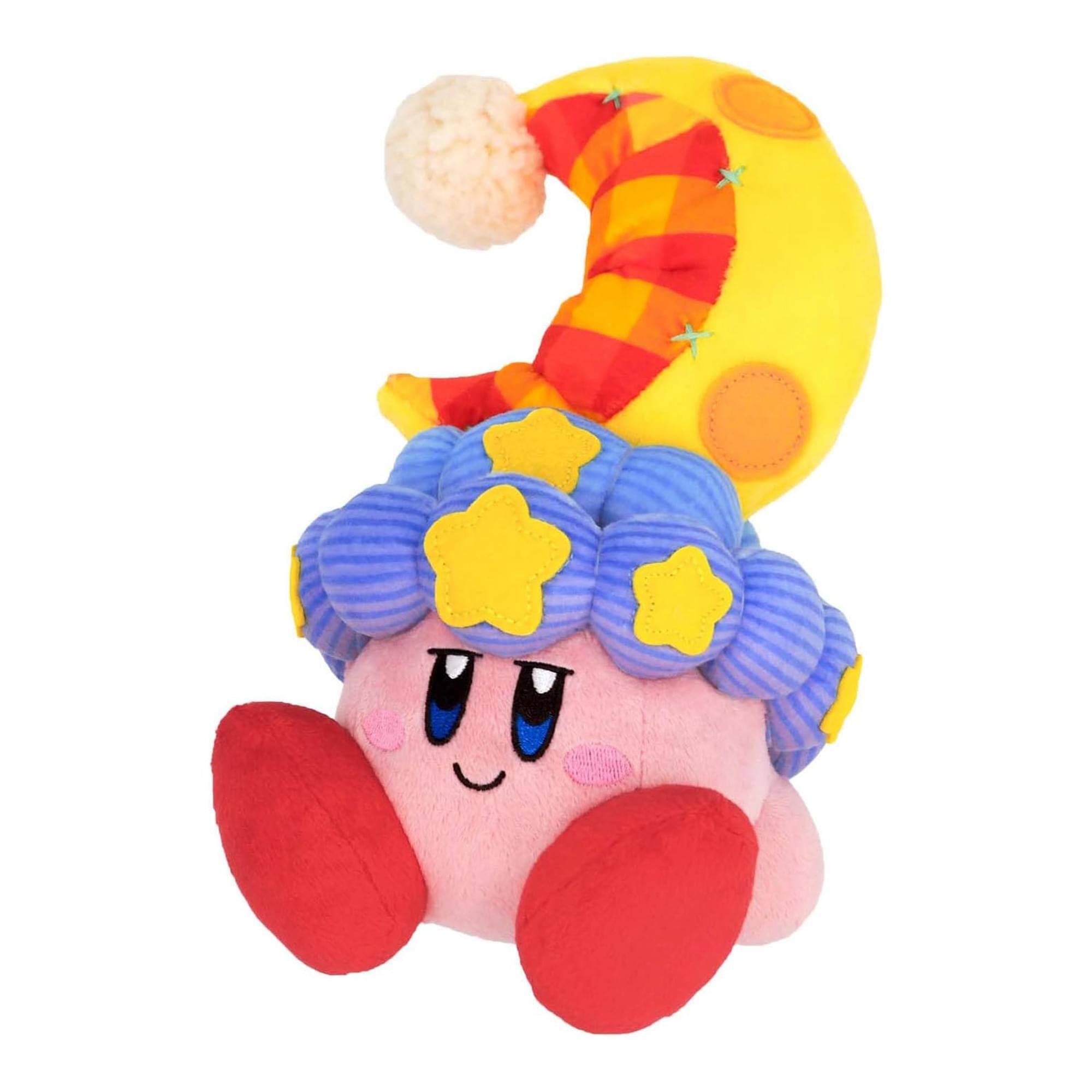 Alt View 1. Little Buddy - Kirby Deep Sleep 7 Inch Collector Plush - Pink.