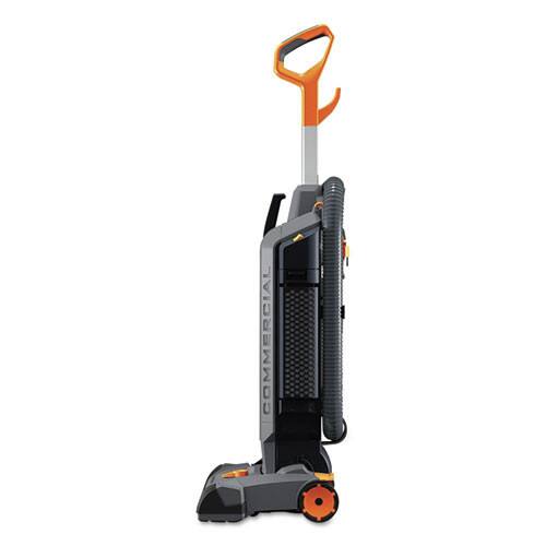 Angle. Hoover - CH54113 13 in. Cleaning Path HushTone Vacuum Cleaner with Intellibelt - Gray/Orange - Gray/Orange.