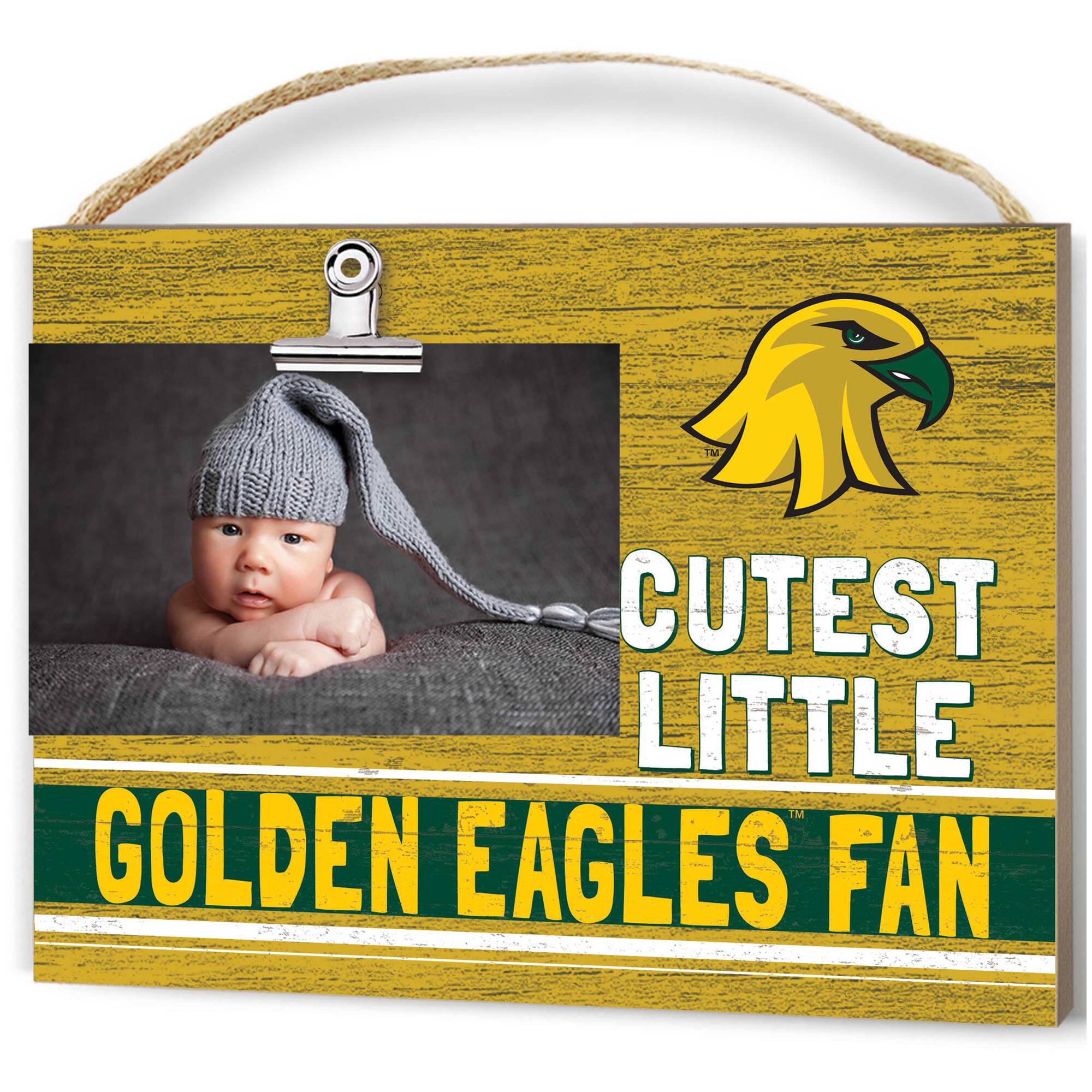 SUNY Brockport Golden Eagles 8'' x 10'' Cutest Little Team Logo Clip Photo Frame