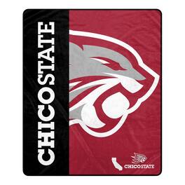 Pegasus - Cal State Chico Wildcats 50" x 60" Endzone Ultra Soft Throw Blanket - Multicolor