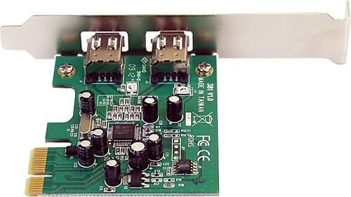 Front Standard. StarTech.com - 2-Port PCI Express-to-FireWire Adapter Card.