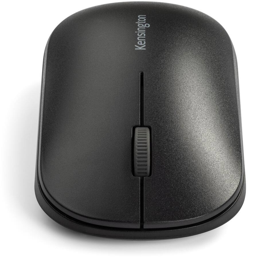 Alt View 2. Kensington - Kensington SureTrack Dual Wireless Mouse - Optical - Wireless - Bluetooth/Radio Frequency - 2.40 GHz - Black - USB 2.0 - Black.