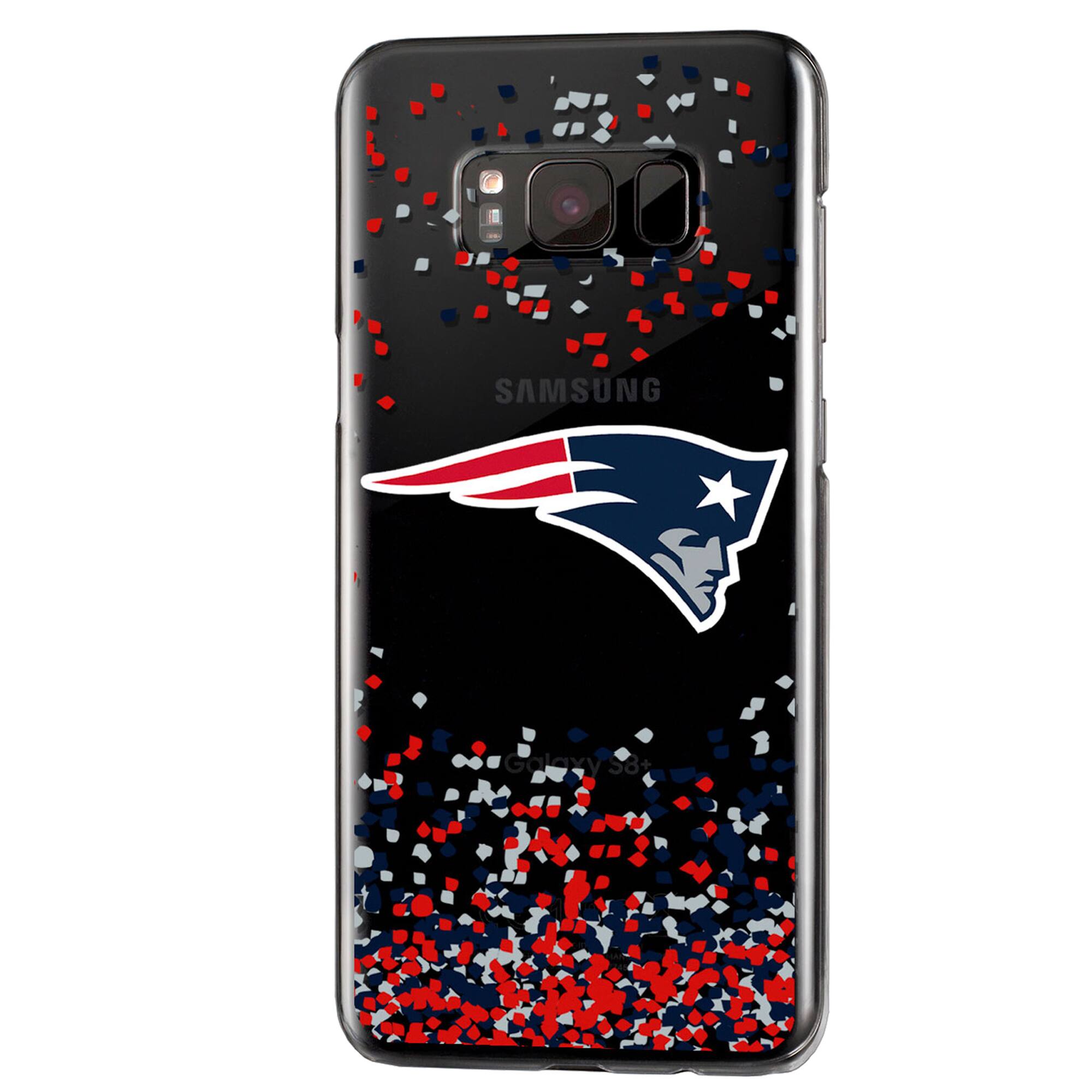 Keyscaper - NFL - New England Patriots - Galaxy Clear Case with Confetti Design - S22 - Multicolor price history on PriceWatchPro