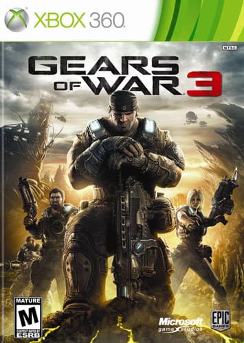 Gears of War XBOX 360 Shooter (Video Game)