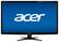 Front. Acer - 24" 3D LED HD Monitor - Black.