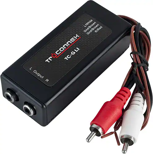 Front. Metra - Ground Loop Isolator - Black.