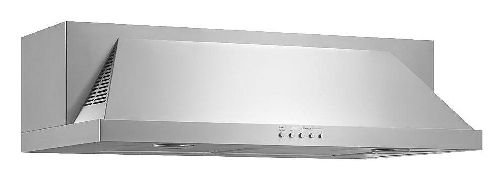 Alt View 11. Whirlpool - 30" Convertible Range Hood - Stainless steel.