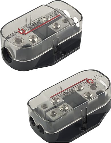 Metra - AFS Fused Distribution Block - Black - Front_Zoom