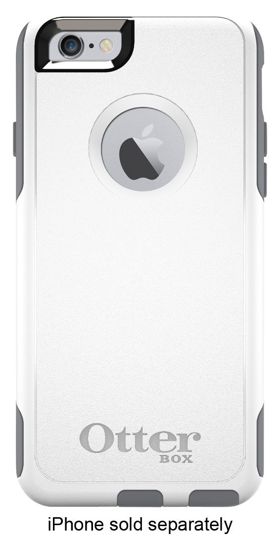 Best Buy: OtterBox Commuter Series Case for Apple° iPhone° 6 White/Gray ...