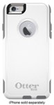 Front Zoom. OtterBox - Commuter Series Case for Apple° iPhone° 6 - White/Gray.
