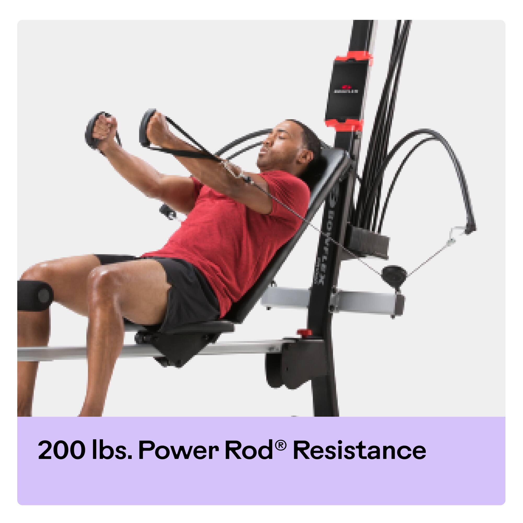 200 lbs. Power Rod® Resistance