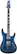 Front Standard. Schecter - C1 Custom 6-String Full-Size Electric Guitar - See-Thru Blue.