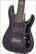 Alt View Standard 2. Schecter - Damien Elite 8 8-String Full-Size Double-Cutaway Electric Guitar - Metallic Black.