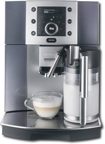 Front Standard. DeLonghi - Espresso - Metallic Blue.