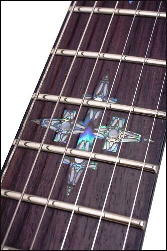 Alt View Standard 2. Schecter - Damien Elite 7 7-String Full-Size Double-Cutaway Electric Guitar - Metallic Black.