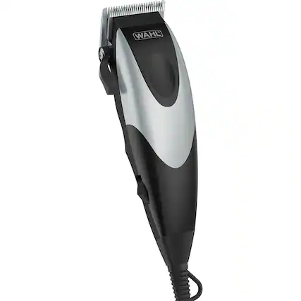 Front. Wahl - Wahl HomeCut Hair Clipper Kit - 20 Piece Corded Haircutting Set - 9243-5801-MI.