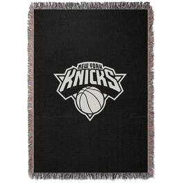 Chad & Jake - New York Knicks Woven Blanket - Black