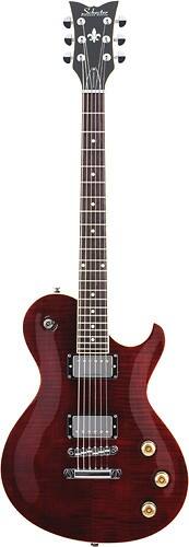 Front Standard. Schecter - Solo 6 Standard 6-String Full-Size Single-Cutaway Electric Guitar - Black Cherry.