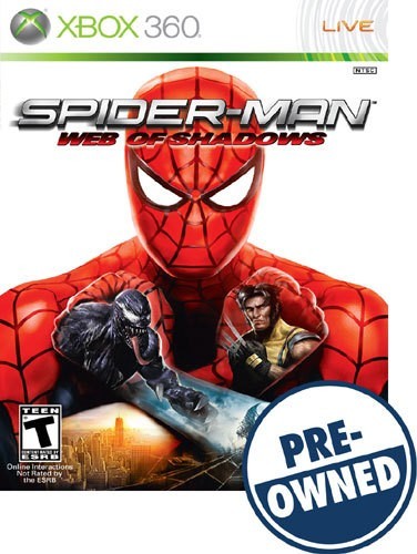  Spider-Man: Web of Shadows — PRE-OWNED - Xbox 360