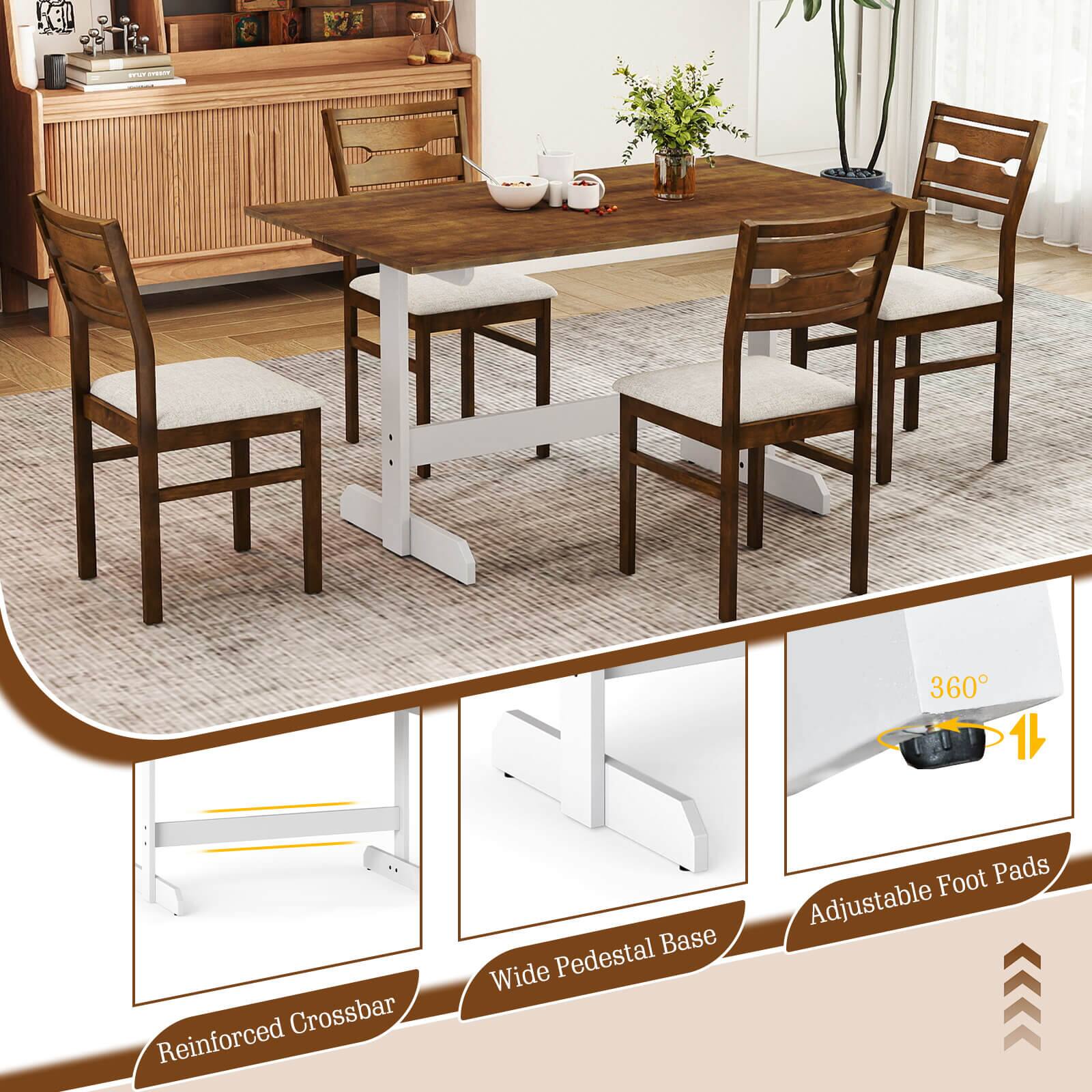 Kel 360 Crossbar Reinforced Base Wide Pedestal Foot Pads Adjustable